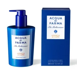 Parfum Mixte>ACQUA DI PARMA Blu Mediterraneo Arancia di Capri                Crème Mains et Corps