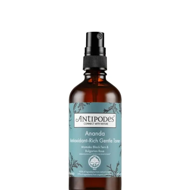Lotion & Soin Préparateur|Soin Naturel & Ecoresponsable>Antipodes Ananda                Lotion Tonique Doux Antioxydant