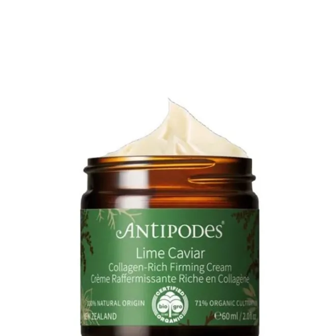Soin De Jour|Soin Naturel & Ecoresponsable>Antipodes Lime Caviar Crème Raffermissante Riche en Collagène