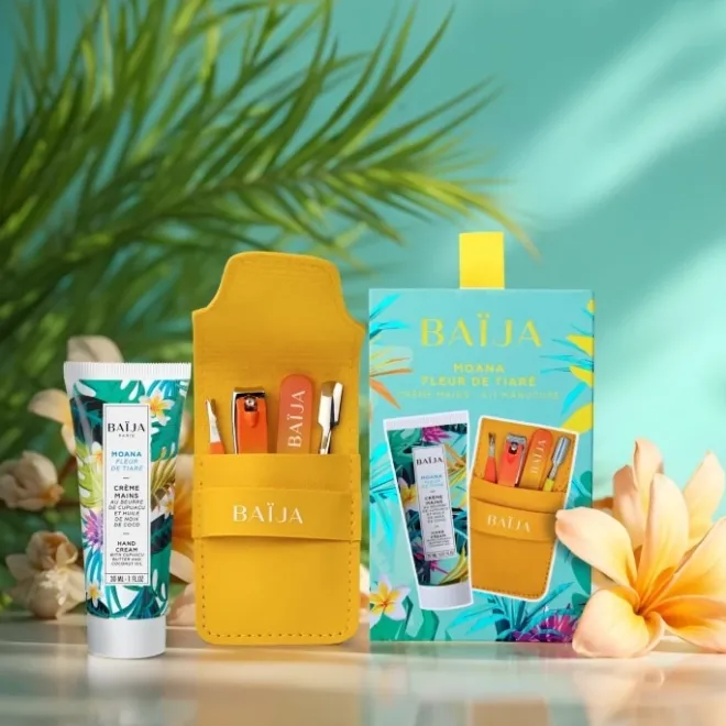 Coffrets Pour Elle|Coffret Parfum Femme>Baija Moana Coffret Crème Mains et Kit Manucure