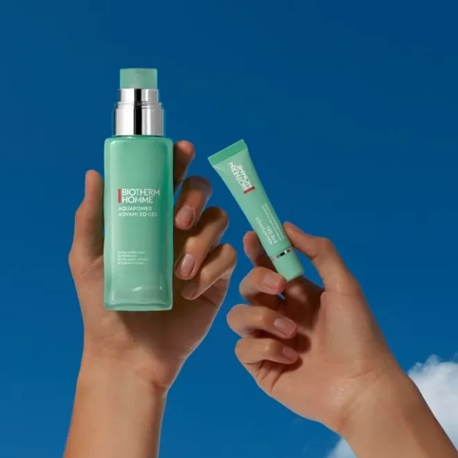 Soin Visage Homme>Biotherm Aquapower Gel Contour des Yeux Hydratant Regard Anti-poches