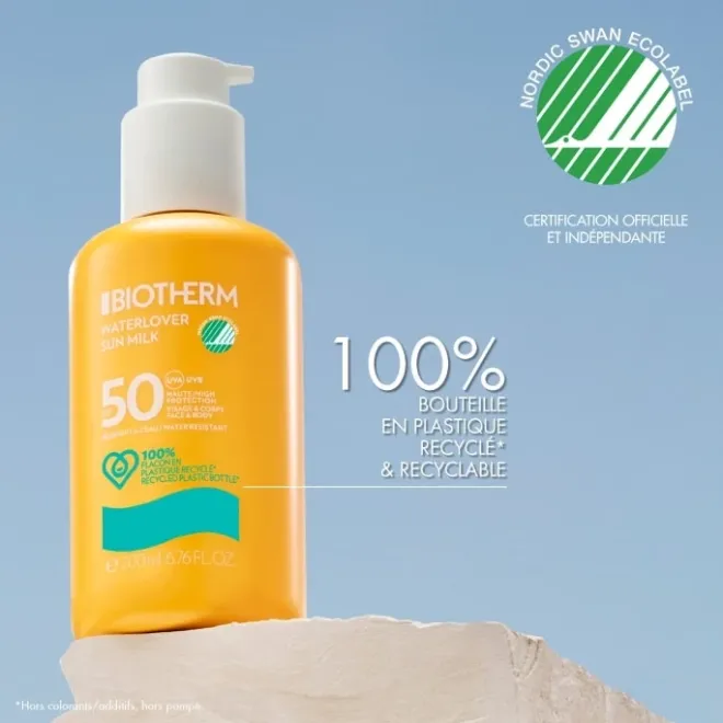 Protecteur Solaire>Biotherm Waterlover Lait Solaire Visage & Corps SPF50
