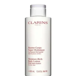 Soin Hydratant, Nourrissant, Anti-Âge>CLARINS Baume Corps Super Hydratant                Au Beurre de Karité Spécial Peaux Sèches