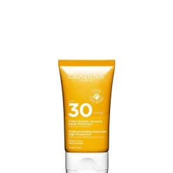 Protecteur Solaire>CLARINS Crème Solaire Jeunesse Haute Protection Visage SPF30                Anti-Rides, Anti-Tâches