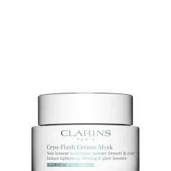 Masque|Soin Jour & Nuit>CLARINS Cryo-Flash Masque-Crème                Soin Masque Anti-Âge Effet Lift Immédiat, Fermeté & Éclat