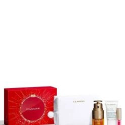 Coffrets Pour Elle|Masque>CLARINS Double Serum Eye                Coffret Soin Anti-Âge