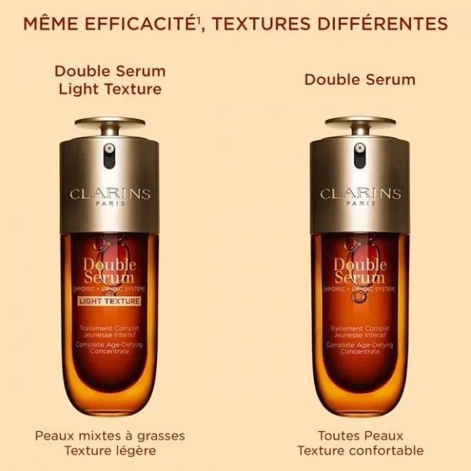 Sérum Et Booster>CLARINS Double Serum Light Texture Sérum Anti-âge Texture Légère
