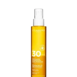 Protecteur Solaire>CLARINS Huile Solaire Embellissante Haute Protection Corps SPF30                Non Grasse, Non Collante