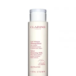 Démaquillant Visage>CLARINS Lait Velours Démaquillant                 Aux Extraits de Gentiane Jaune & Mélisse des Alpes