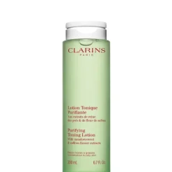 Démaquillant Visage|Soin Naturel & Ecoresponsable>CLARINS Lotion Tonique Purifiante                Peaux Mixtes à Grasses
