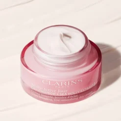 Soin De Jour|Soin Naturel & Ecoresponsable>CLARINS Multi-Active Jour                Crème lissante, booster d’éclat – Peaux sèches