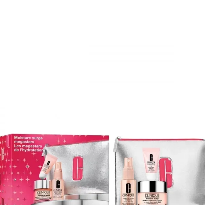 Coffrets Pour Lui|Coffrets Pour Elle>CLINIQUE Moisture Surge ™ Coffret Hydratation Visage et Lèvres
