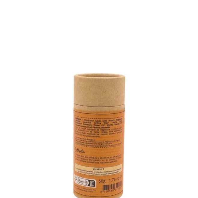 Eau De Soin & Déodorant|Soin Naturel & Ecoresponsable>Comme Avant Déodorant Solide Au Beurre De Cacao Abricot & Fleurs de Cerisier