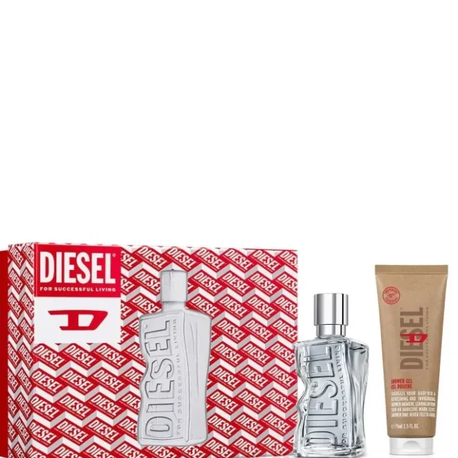 Coffrets Pour Lui|Coffret Parfum Homme>Diesel D By Coffret Eau de Toilette & Gel-Douche