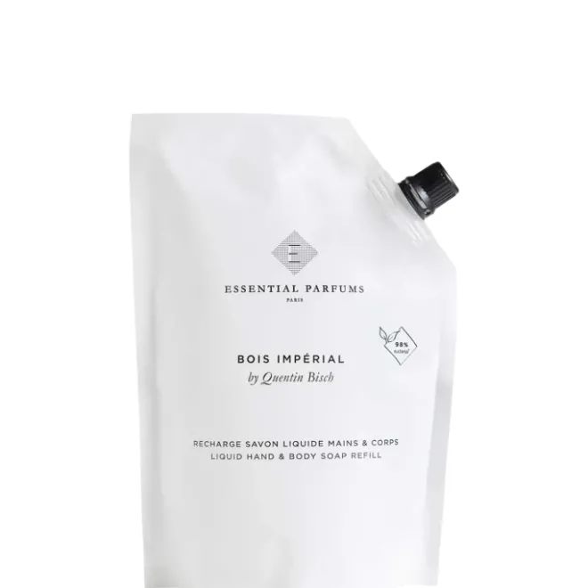 Essential Parfums|Parfum Naturel & Eco-Responsable>Essential Parfums Bois Impérial Savon Liquide Corps & Mains - Recharge