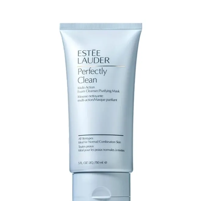 Masque|Nettoyant Visage>ESTEE LAUDER Perfectly Clean Mousse Nettoyante Multi-Action & Masque Purifiant