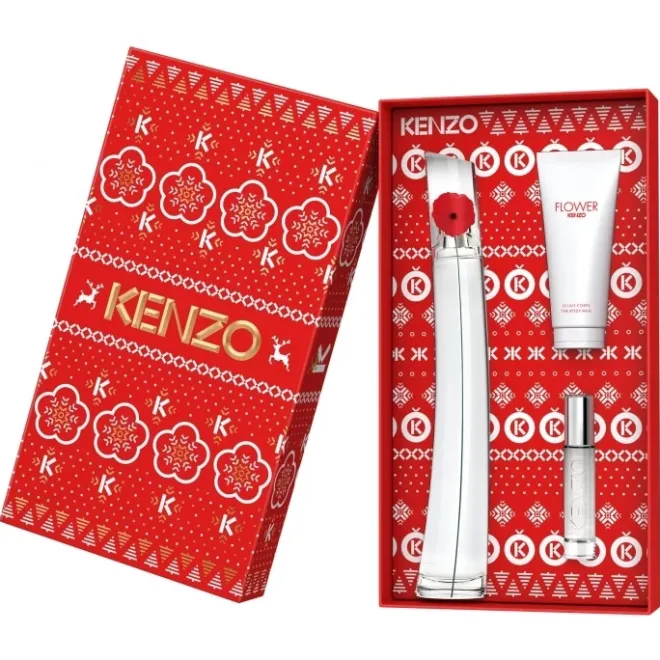 Coffrets Pour Elle|Coffret Parfum Femme>KENZO Flower By Coffret Eau de Parfum 100 ml
