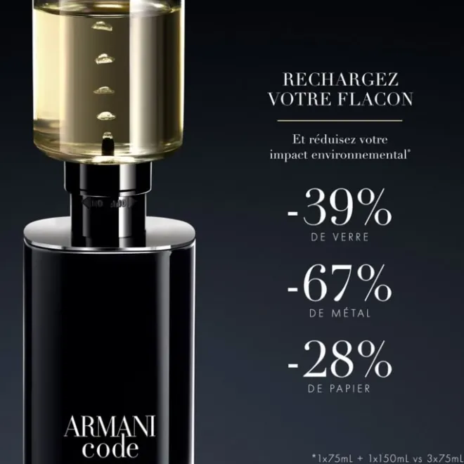 Eau De Parfum>GIORGIO ARMANI Armani Code Eau de Parfum Rechargeable