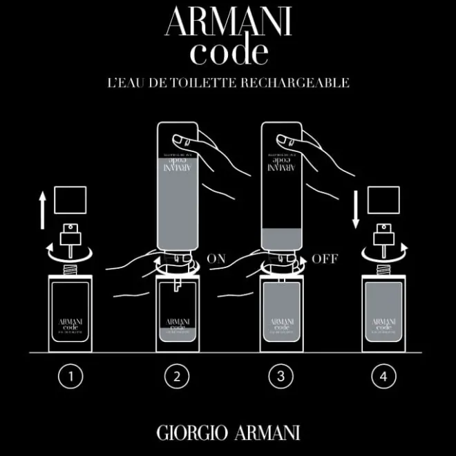 Parfum Recharge|Eau De Toilette>GIORGIO ARMANI Armani Code Eau de Toilette - Flacon Recharge