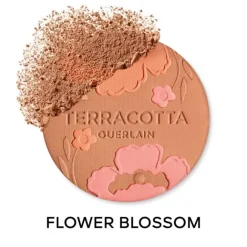 Maquillage Naturel & Ecoresponsable|Poudre Bronzante>GUERLAIN Terracotta Flower Blossom                La Poudre Éclat Bonne Mine Naturelle- Édition Limitée - 96% d’ingrédients d’origine naturelle