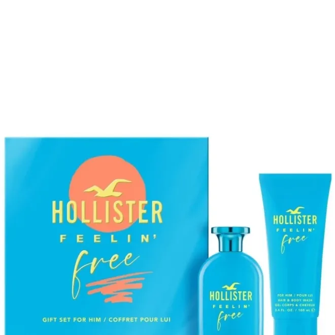 Coffrets Pour Lui|Coffret Parfum Homme>Hollister Feelin' Free pour Lui                Coffret Eau de Toilette