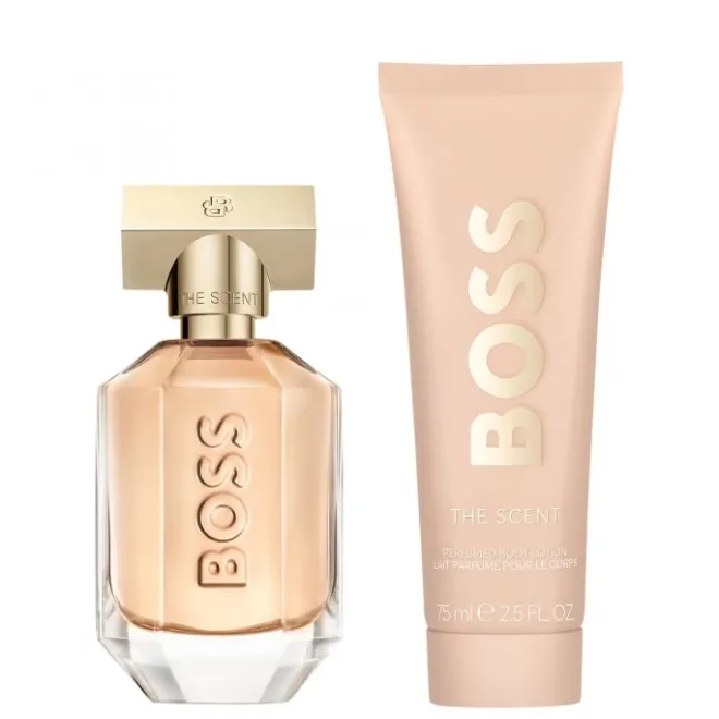 Coffrets Pour Elle|Coffret Parfum Femme>HUGO BOSS Boss The Scent Coffret Eau de Parfum pour Femme 50 ml