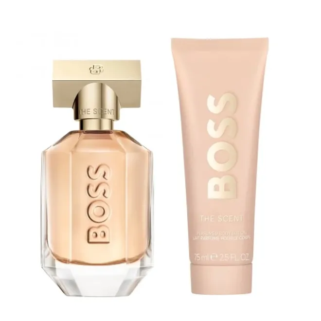 Coffrets Pour Elle|Coffret Parfum Femme>HUGO BOSS Boss The Scent Coffret Eau de Parfum pour Femme