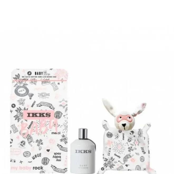 Coffrets Pour Elle|Coffret Parfum Enfant>Ikks BABY coffret GIRL 'My Baby Rock' Coffret Eau de Senteur
