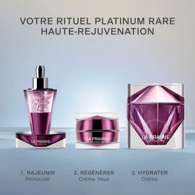 Soin Jour & Nuit>LA PRAIRIE Platinum Rare Haute-Rejuvenation Protocole