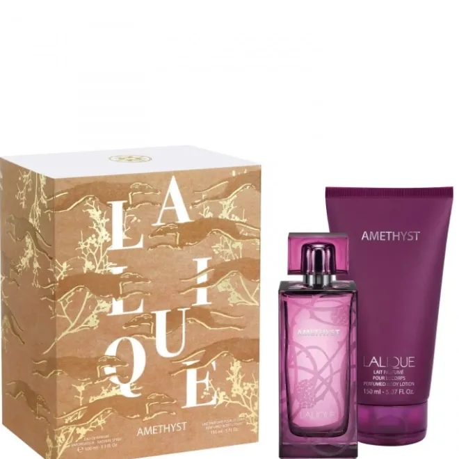 Coffrets Pour Elle|Coffret Parfum Femme>Lalique Amethyst Coffret Eau de Parfum