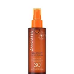 Protecteur Solaire>LANCASTER Sun Beauty                Huile Sèche Soyeuse Accélératrice de Bronzage SPF30