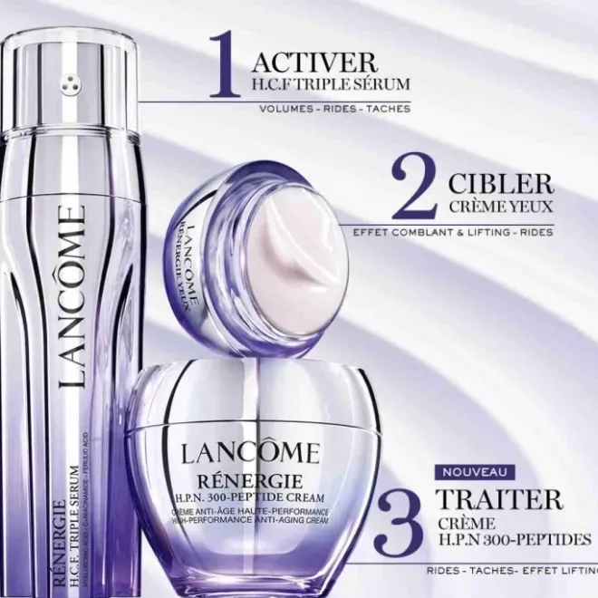 Soin Jour & Nuit|Sérum Et Booster>LANCÔME Rénergie H.C.F. Triple Serum Sérum Anti-âge à l'Acide Hyaluronique - C+Niacinamide - Acide férulique