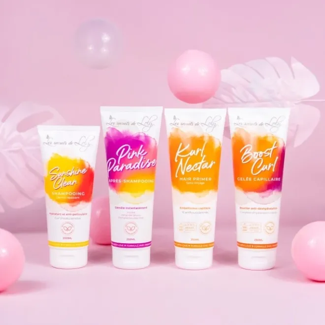 Routine Cheveux Ondulés & Bouclés|Shampooing>Les Secrets de Loly Sunshine Clean Shampooing Dermo-Apaisant Cuir Chevelu Sensible