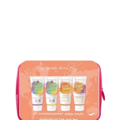 Routine Cheveux Ondulés & Bouclés>Les Secrets de Loly Trousse Cheveux Bouclés                 Routine Format Voyage - 4 Produits