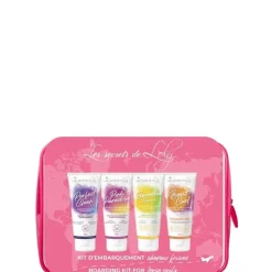 Routine Cheveux Frisés>Les Secrets de Loly Trousse Cheveux Frisés                Routine Format Voyage - 4 Produits