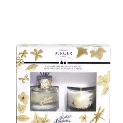 Coffret Maison|Bougie Parfumée>Maison Berger Paris Duo mini Bouquet & Bougie Lolita Lempicka Transparent                Coffret Parfum d'intérieur