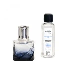 Lampe À Catalyse Maison Berger>Maison Berger Paris Spirale Bleue                Coffret Lampe Berger