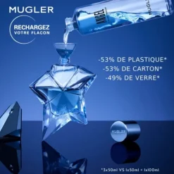 Eau De Parfum>MUGLER Angel                Eau de Parfum Rechargeable - Format Nomade