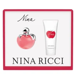 Coffrets Pour Elle|Coffret Parfum Femme>NINA RICCI Nina                Coffret Eau de Toilette et Lait pour le Corps