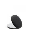 Accessoires Maquillage>Novex Miroir Lumineux de Sac                 Double Face Grossissant x 1 et x 5 Noir Mat