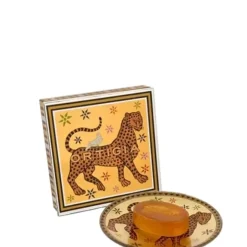 Accessoires Maison|Parfum Mixte>Ortigia Sicilia Ambra Nera                Assiette en verre & Savon