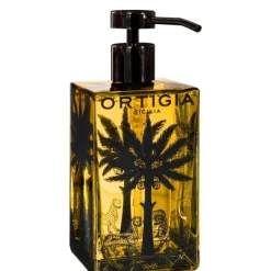 Parfum Mixte>Ortigia Sicilia Ambra Nera                Savon Liquide - Flacon en Verre Rechargeable