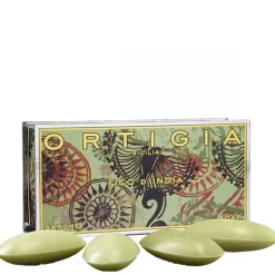 Parfum Mixte>Ortigia Sicilia Fico d'India                Coffret de 4 Savons Parfumés