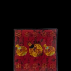 Accessoires Maison|Parfum Mixte>Ortigia Sicilia Melograno                Assiette en Verre & Savon