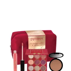 Coffrets Pour Elle|Rouge À Lèvres & Laque>Parisax Pochette Maquillage Trio Beauté                Coffret Maquillage
