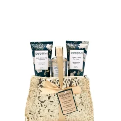 Coffrets Pour Elle|Gommage & Bain>Parisax Trousse Voyage Gel Douche Lotion Corps Bain Moussant                Coffret Soin