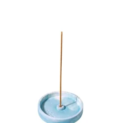 Coffrets Pour Lui|Coffrets Pour Elle>Bloom Porte Encens                Bleu Marbré en Béton