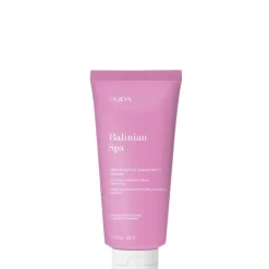 Gommage & Bain>Pupa Balinian Spa                Crème Adoucissante Pour la Douche à Base de Sel Blanc de Bali et d’Extrait de Nymphéa.