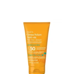 Protecteur Solaire|Préparation Au Bronzage>Pupa Crème Solaire Anti-Âge SPF 50                 Visage, Cou & Décolleté Haute Protection UVA - UVB - Infrarouges