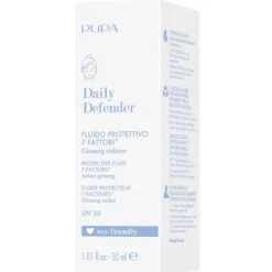 Protecteur Solaire|Soin De Jour>Pupa Daily Defender                Fluide Protecteur 7 Facteurs